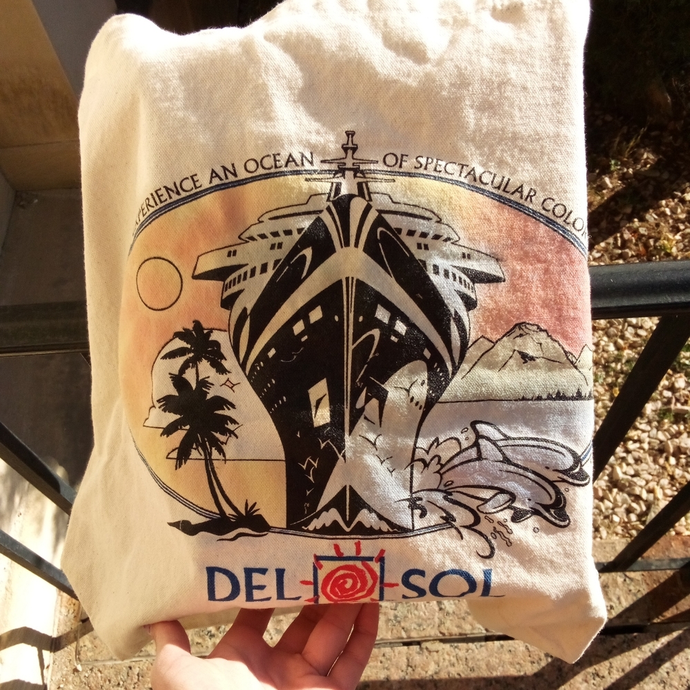 Del Sol canvas bag vacation